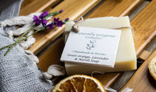 Load image into Gallery viewer, Sweet orange, lavender and neroli hand made soap bar 100g