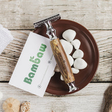 Load image into Gallery viewer, Bambaw Bamboo safety razor