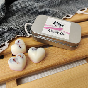 Rose scented wax melts